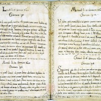 “Sollevazione di Tommaso Aniello di Napoli”. Manoscritto A. Molini (Biblioteca Universitaria di Bologna, ms. 2466). Storicamente.org
Copyright © Alma Mater Studiorum Università di Bologna – Biblioteca Universitaria di Bologna. All rights reserved. È vietata la riproduzione o duplicazione con qualsiasi mezzo.